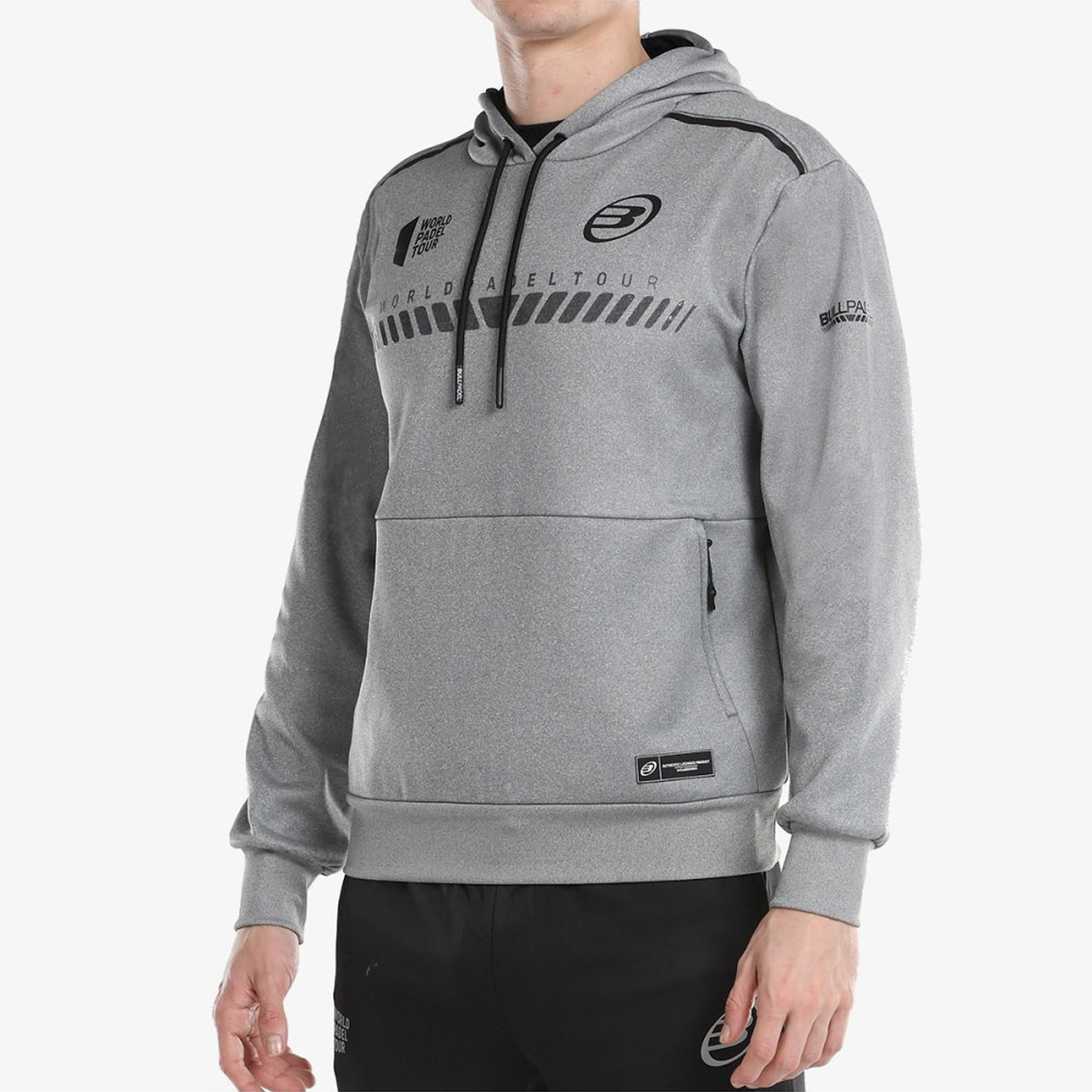 Bullpadel Lardo Sudadera de Padel Hombre Gris Medio Vigore