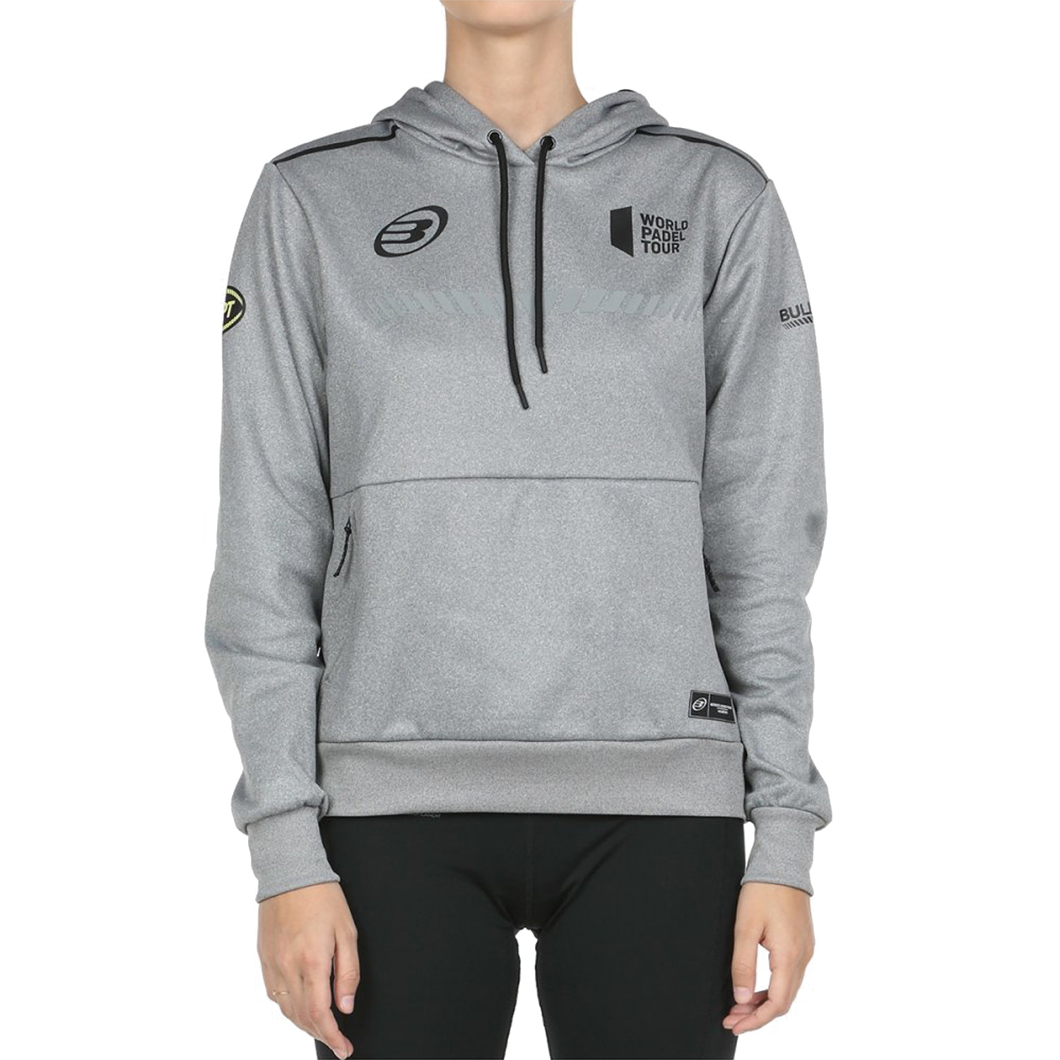 Bullpadel Leste Hoodie - Gris Medio Vigore