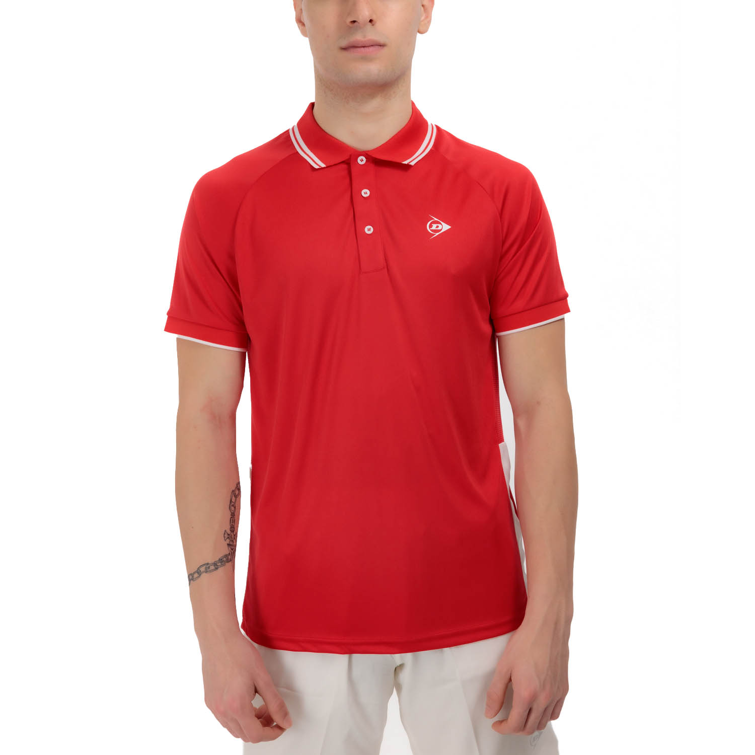 Dunlop Club Polo - Red/White