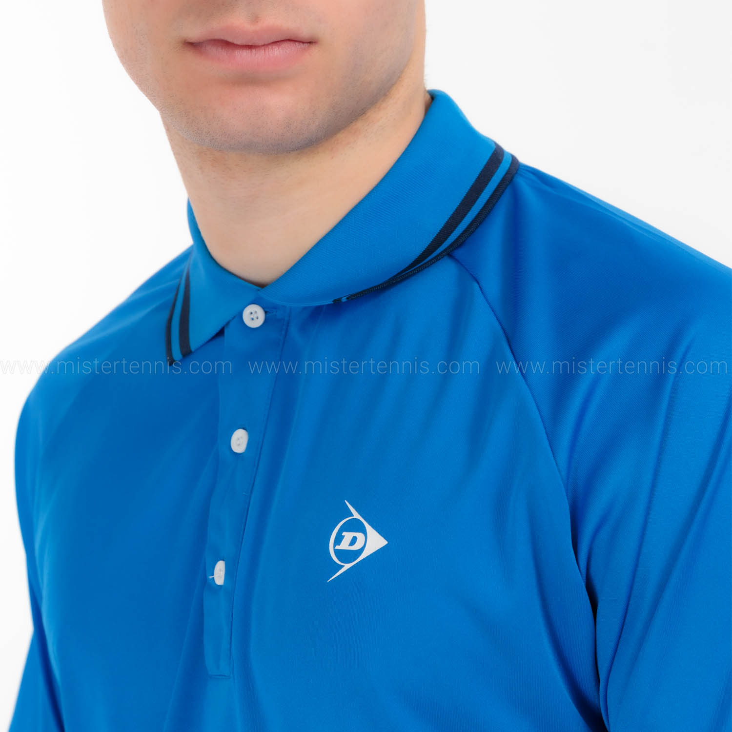 Dunlop Club Polo - Royal Blue/Navy