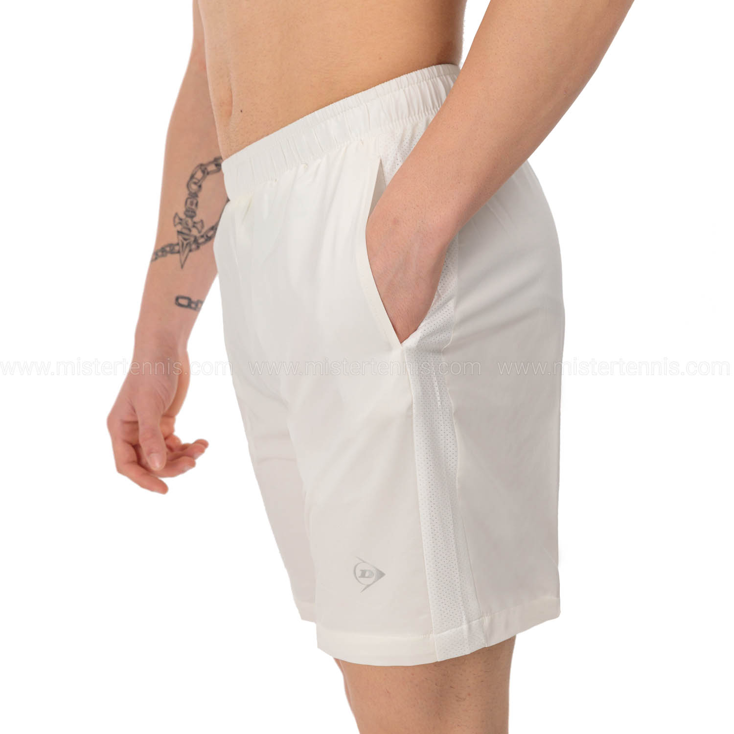 Dunlop Woven Club 9in Pantaloncini - White