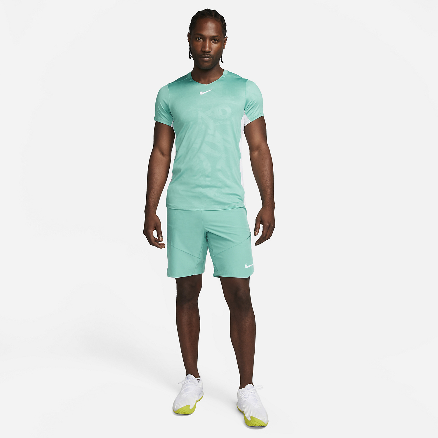 Nike Court Dri-FIT Advantage Men's Tennis T-Shirt - Washed Teal