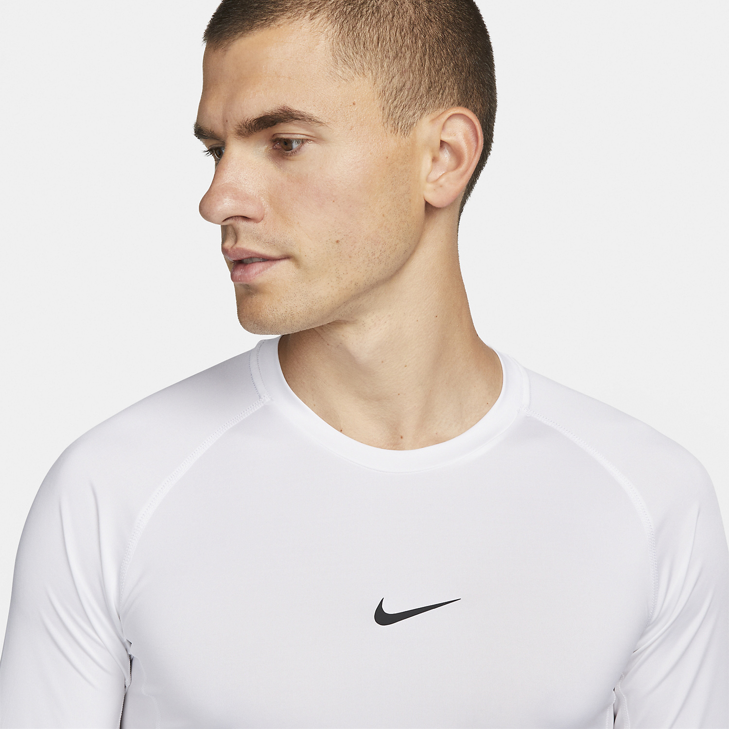 Nike Dri-FIT Pro Camisa - White/Black