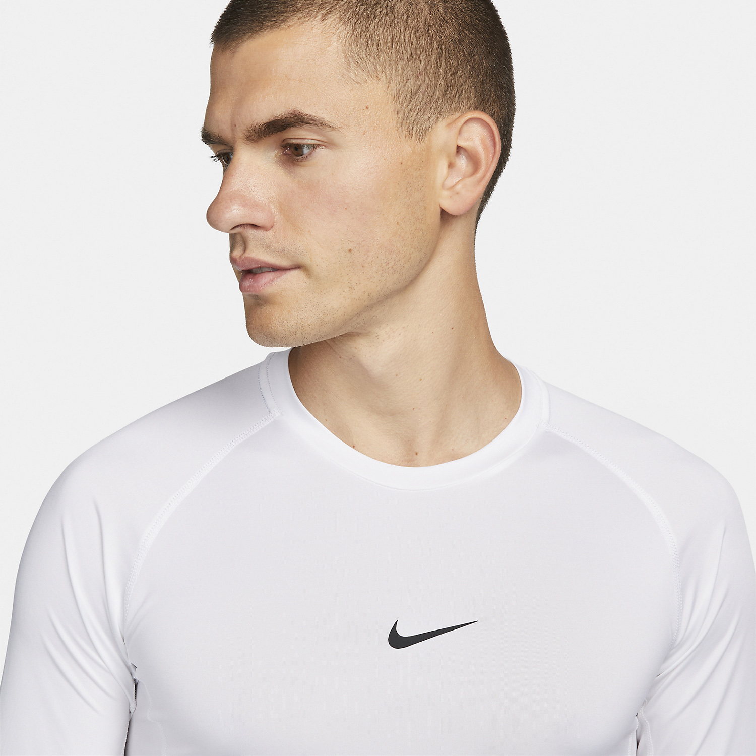 Nike Dri-FIT Pro Shirt - White/Black