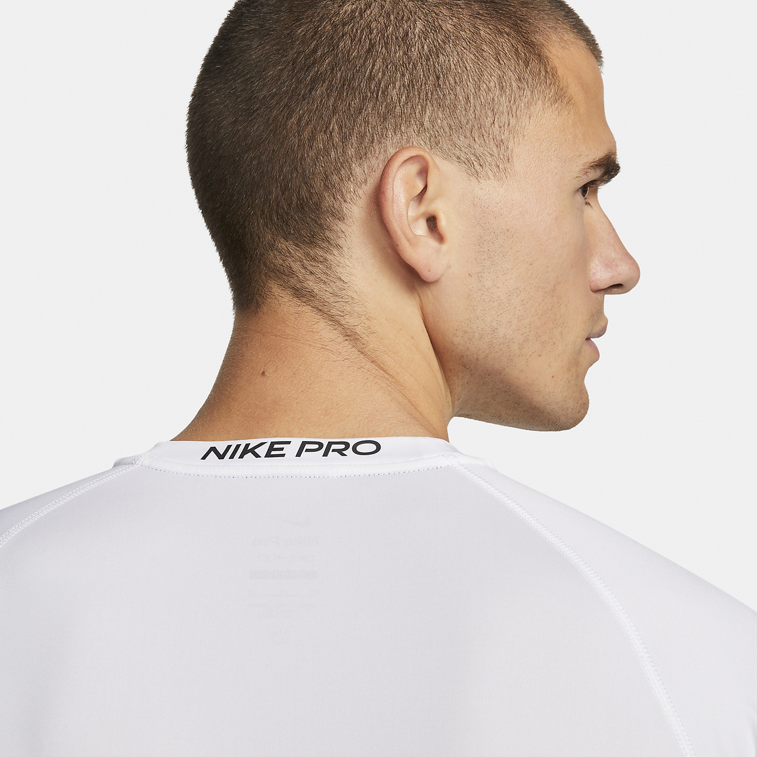 Nike Dri-FIT Pro Camisa - White/Black