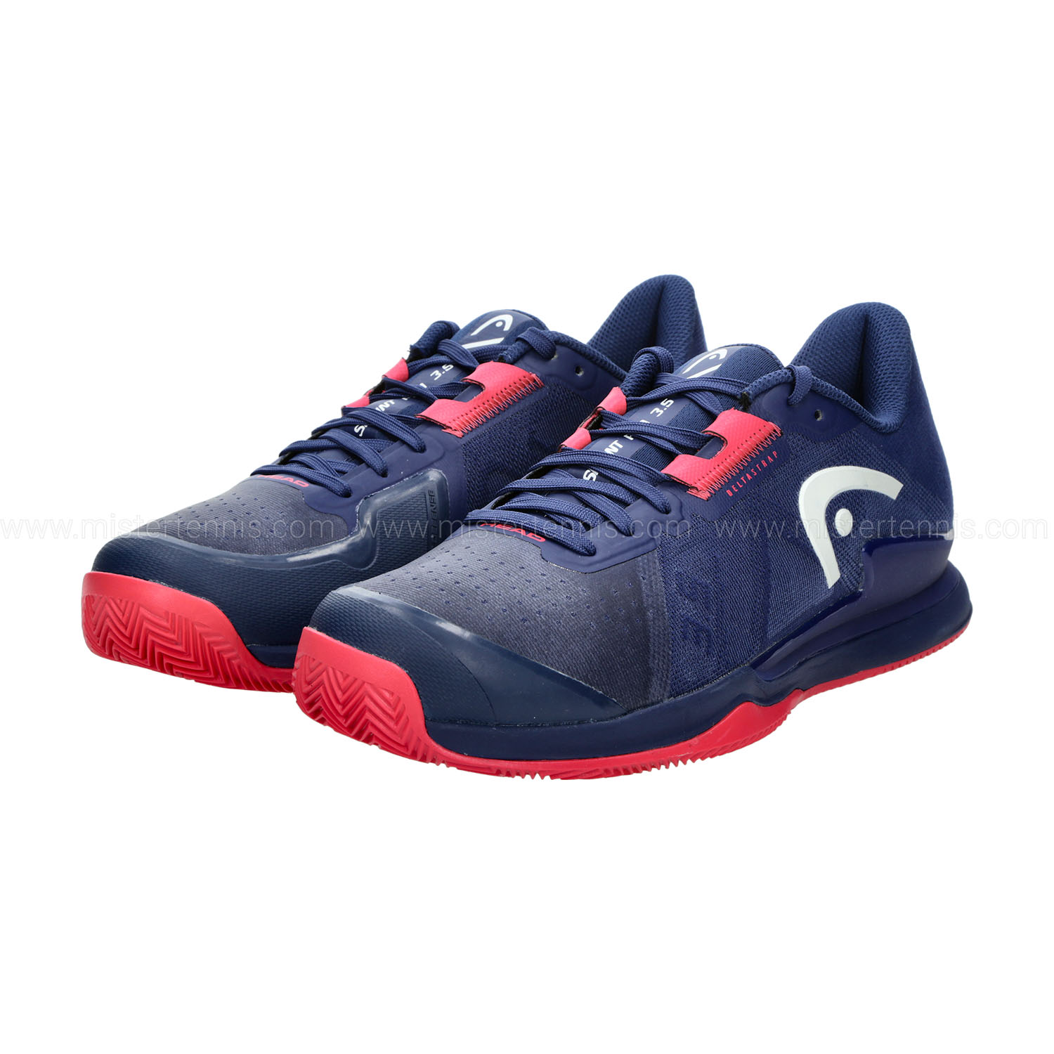 Head Sprint Pro 3.5 Clay - Dark Blue/Azalea