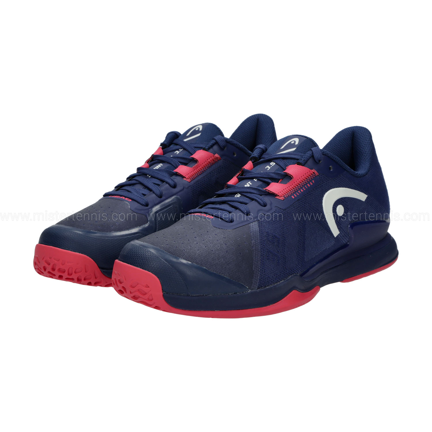 Head Sprint Pro 3.5 - Dark Blue/Azalea