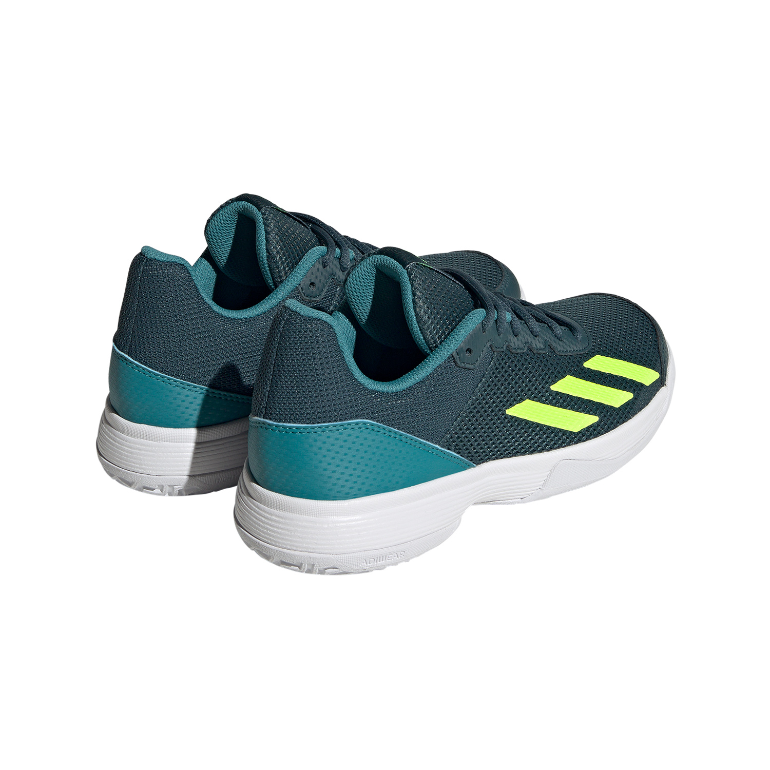 adidas Courtflash Niños - Arctic Night/Lucid Lemon/Arctic Fusion