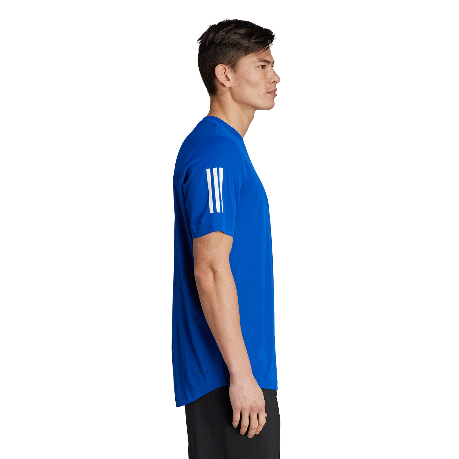 adidas Club 3 Stripes T-Shirt - Collegiate Royal