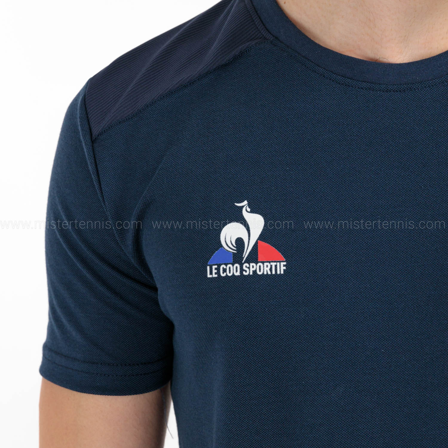 Le Coq Sportif Logo Performance Camiseta - Dress Blues