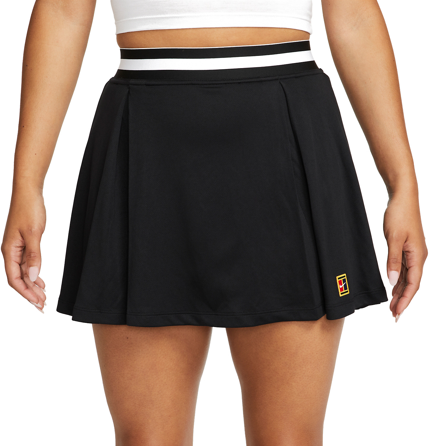 Nike Court Dri-FIT Heritage Skirt - Black