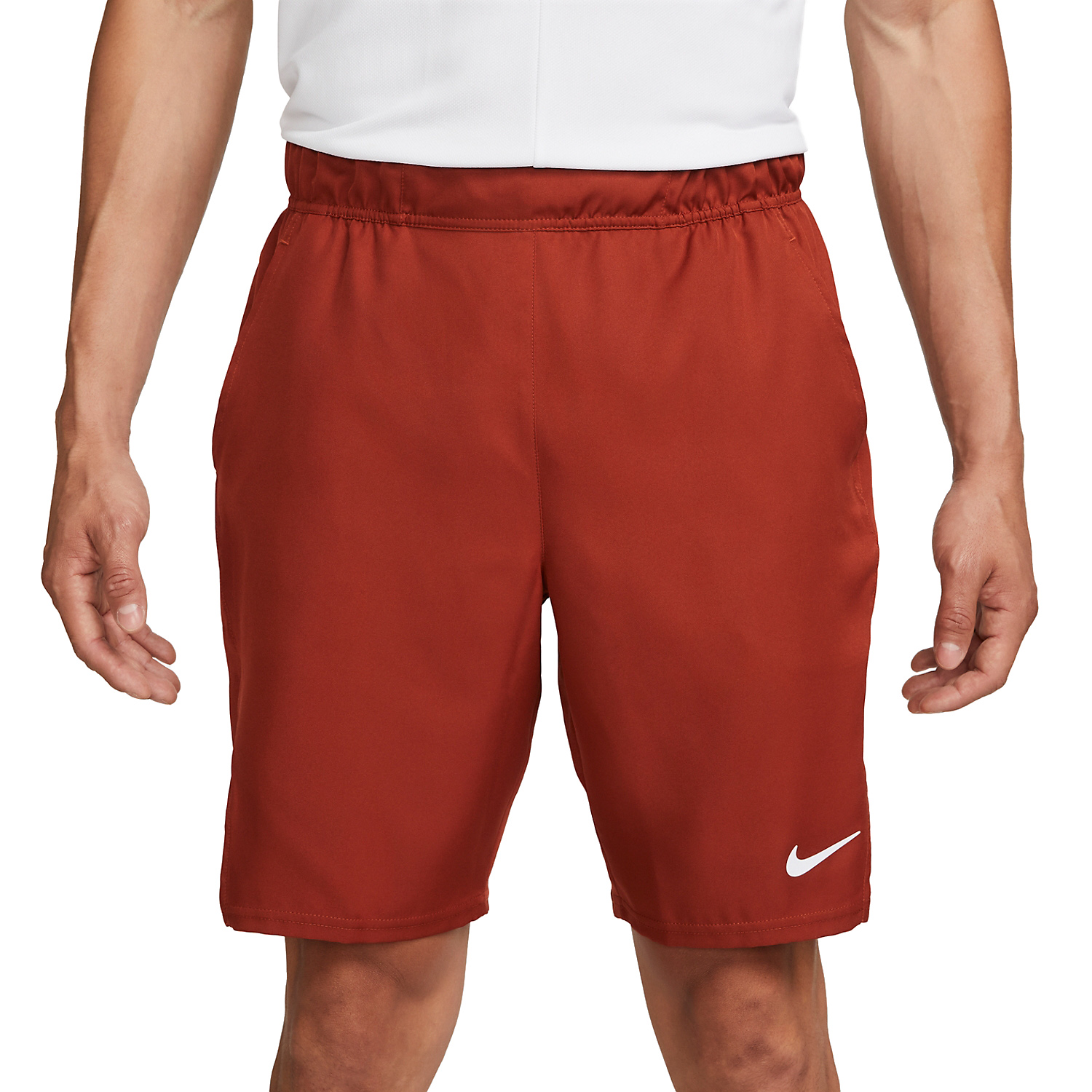 Nike Court Flex Victory 9in Shorts - Rugged Orange/White