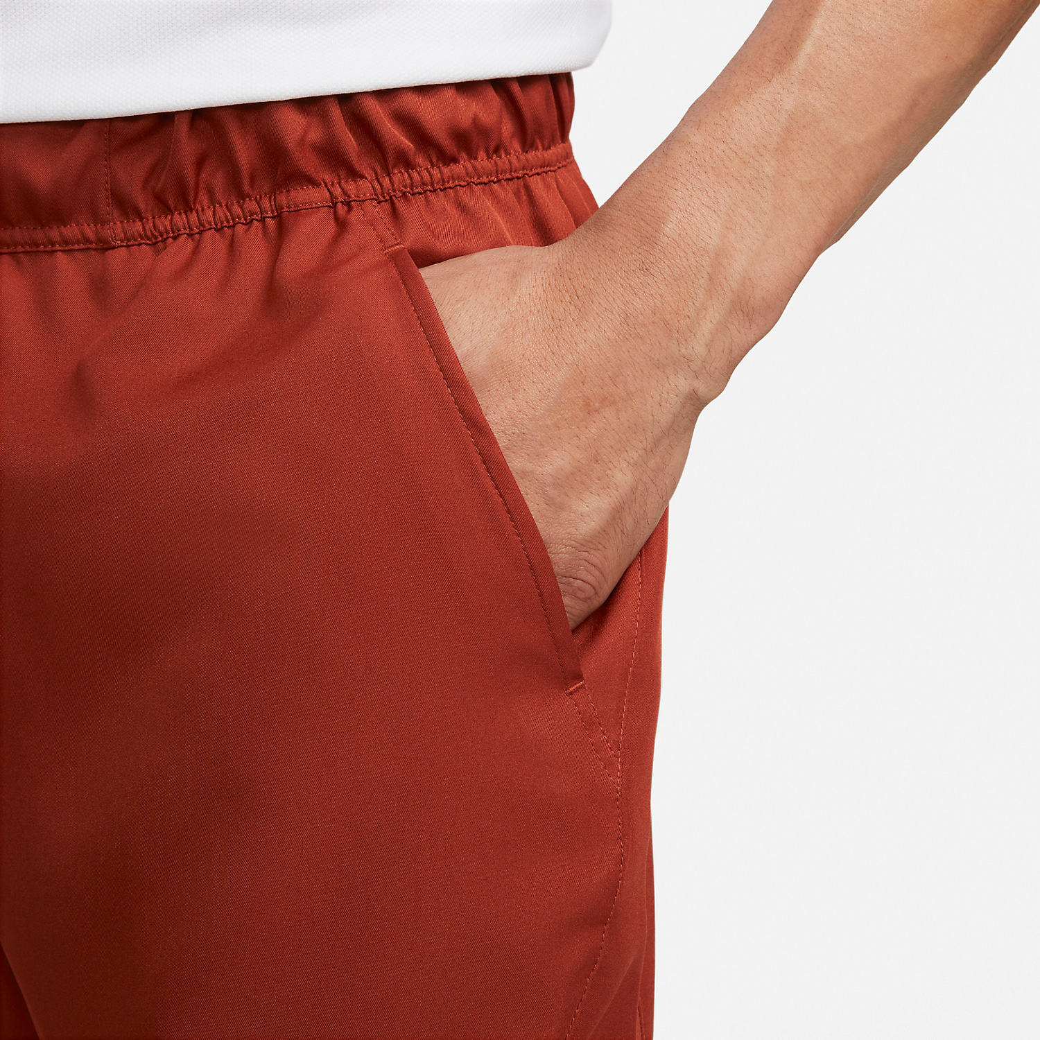 Nike Court Flex Victory 9in Shorts - Rugged Orange/White