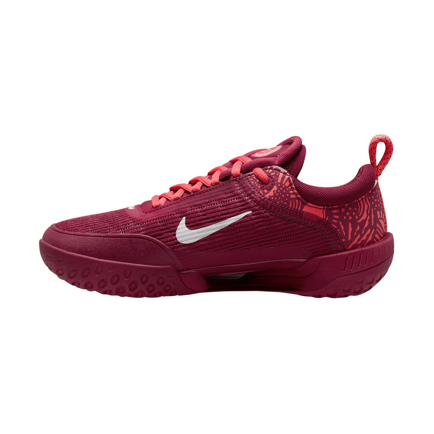 Nike Court Zoom NXT HC - Noble Red/White/Ember Glow