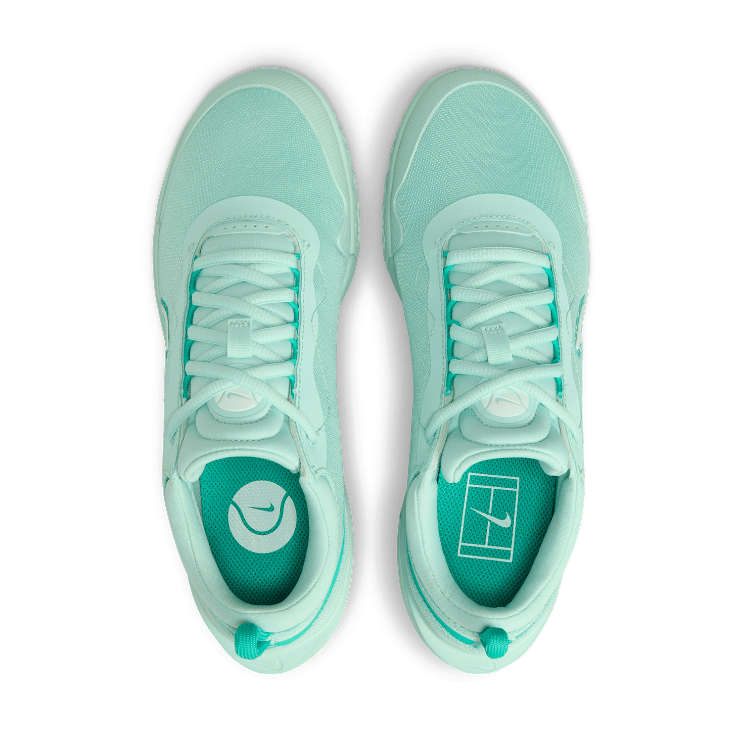 Nike Court Zoom Pro HC Women's Tennis Shoes Jade Ice/White