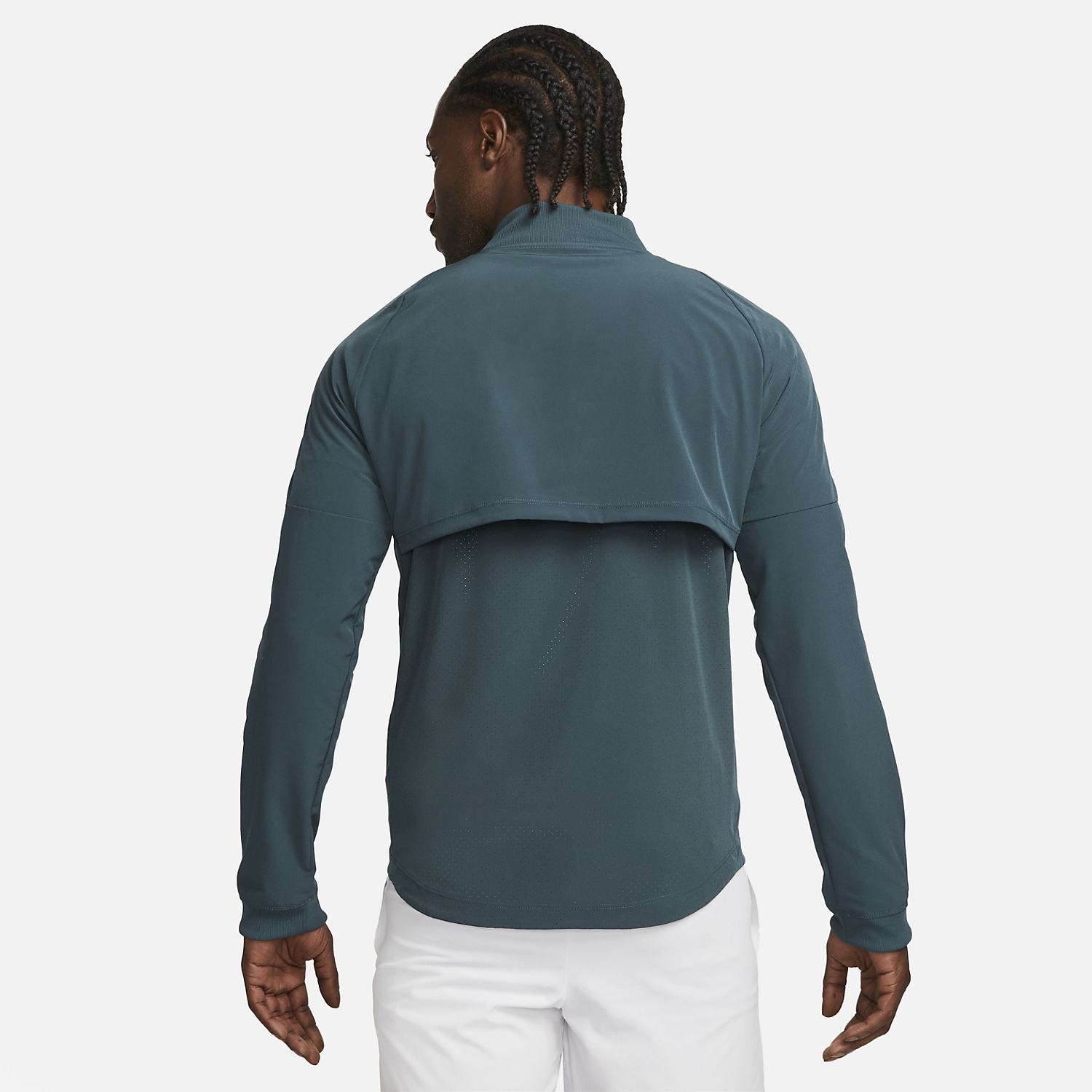 Nike Dri-FIT Rafa Men's Tennis Jacket - Deep Jungle/Lime Ice