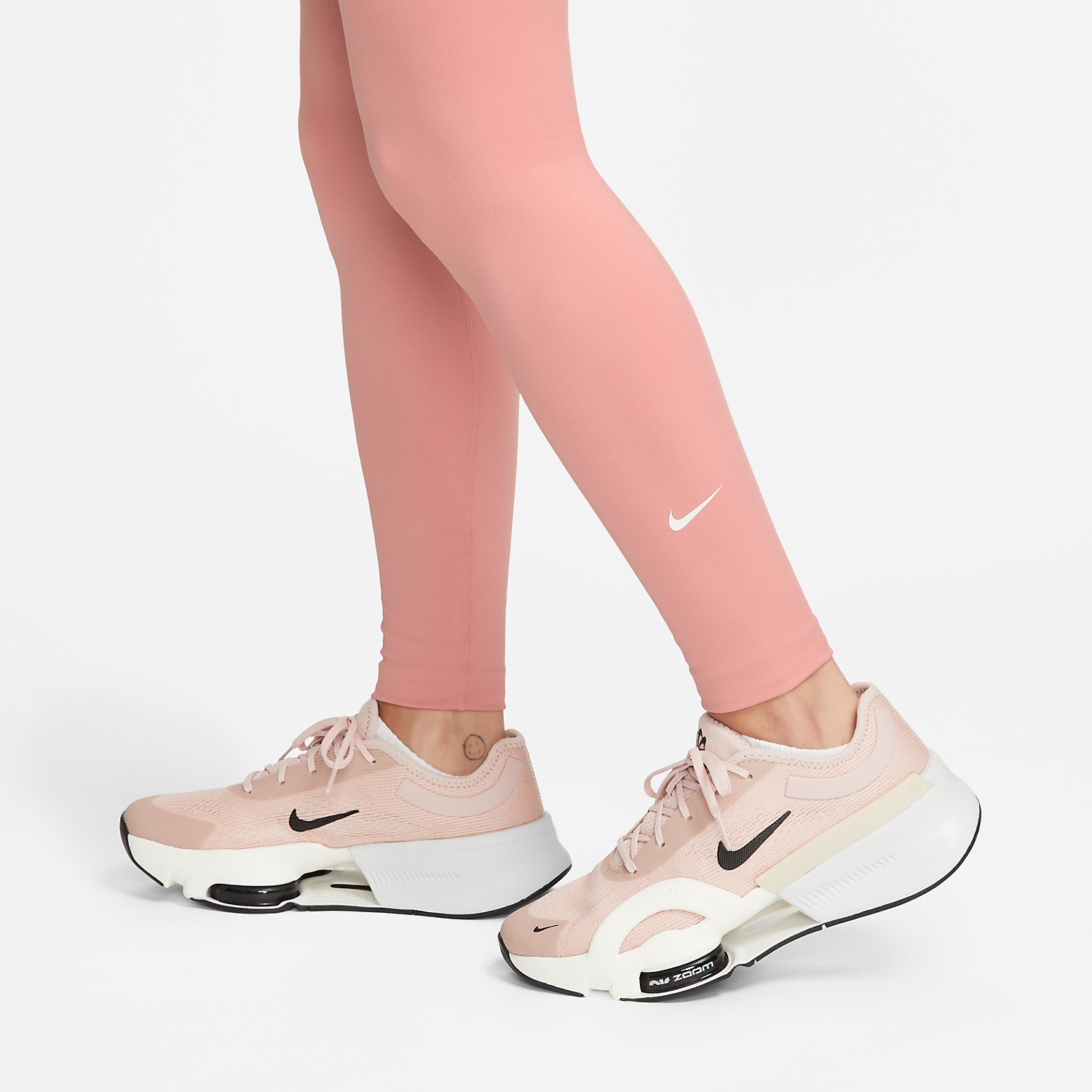 Nike One Women's Training Tights - Red Stardust/White