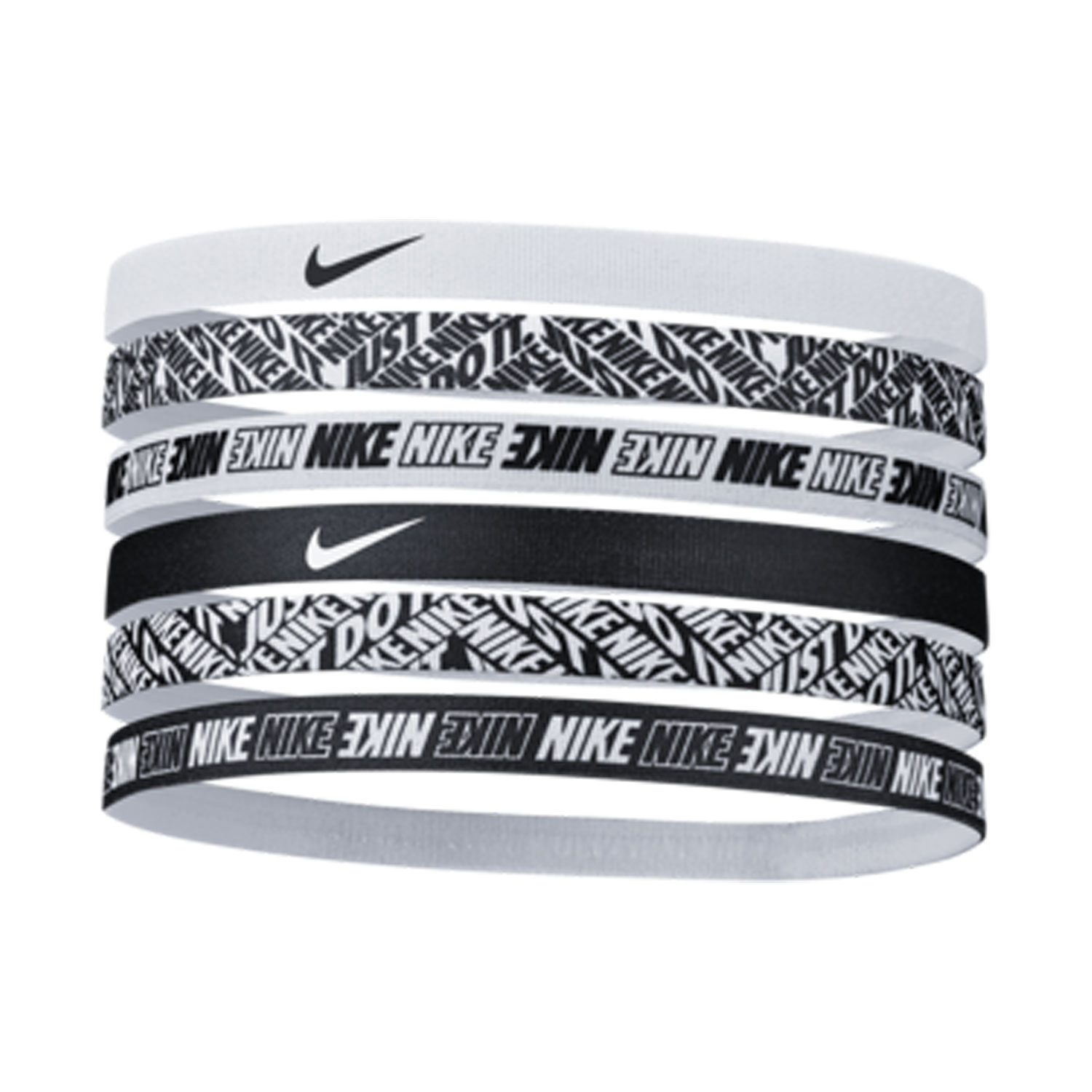 Nike Printed x 6 Mini Bandas - White