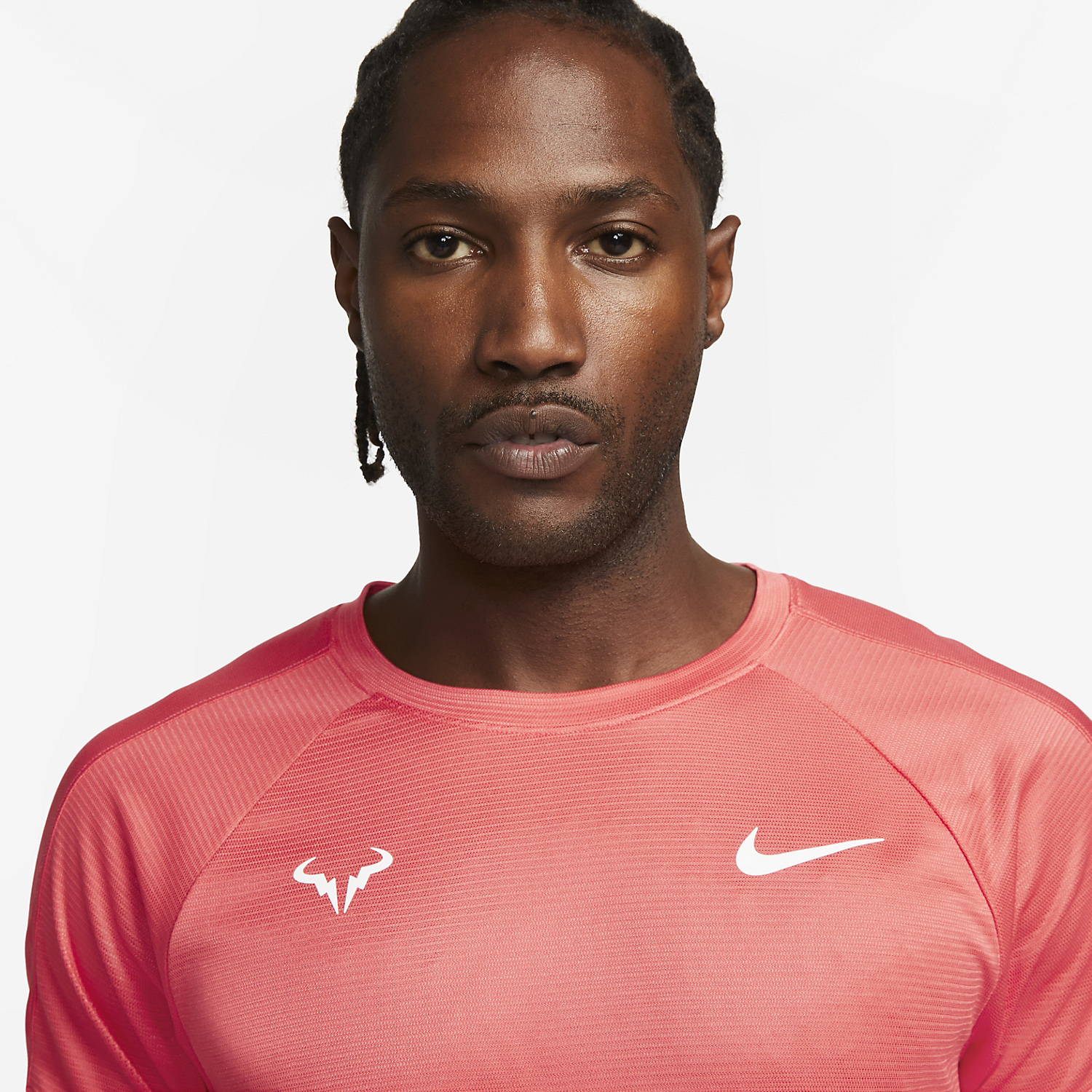 Nike Rafa Challenger Camiseta - Ember Glow/Jade Ice/White