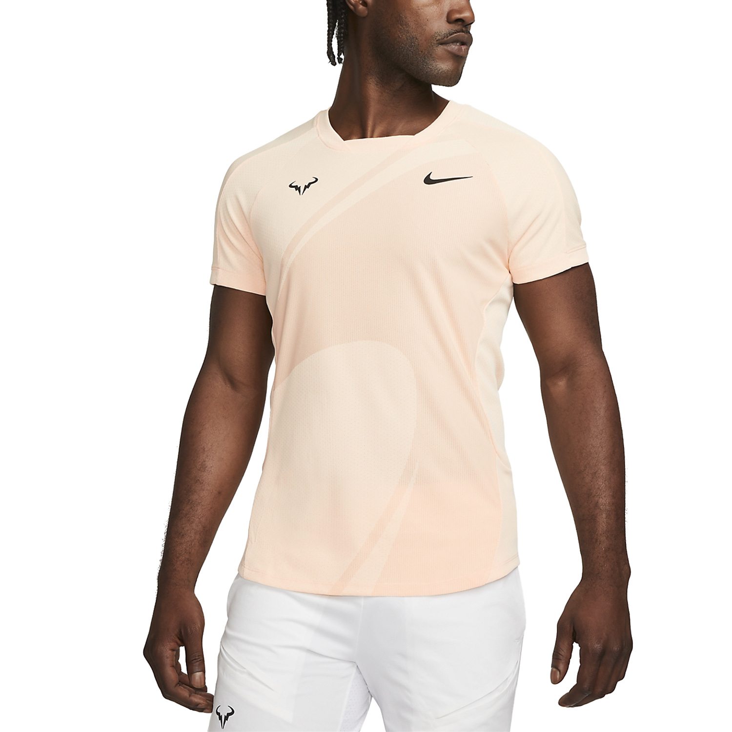 Nike Rafa Dri-FIT ADV Maglietta - Ice Peach/Black