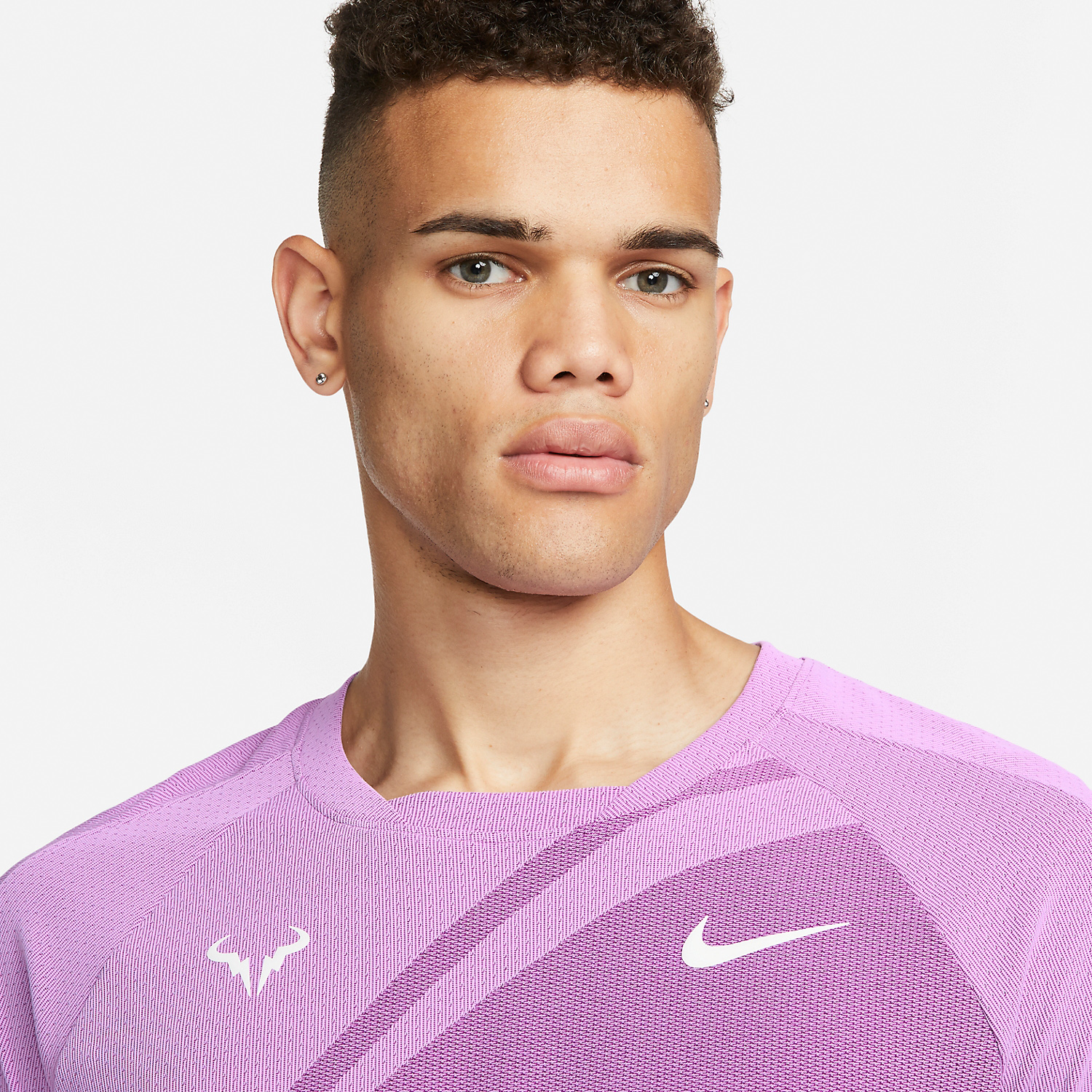 Nike Rafa Dri-FIT ADV Camiseta - Rush Fuchsia/White