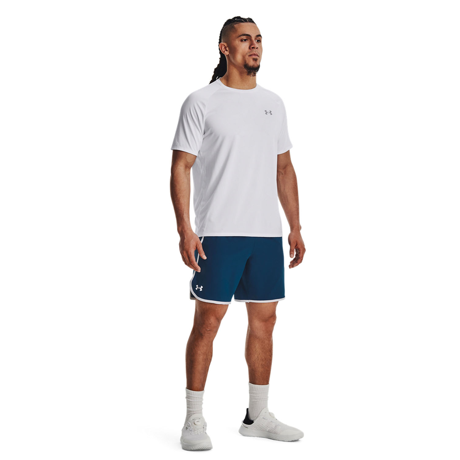 Under Armour HIIT Woven 8in Shorts - Varsity Blue