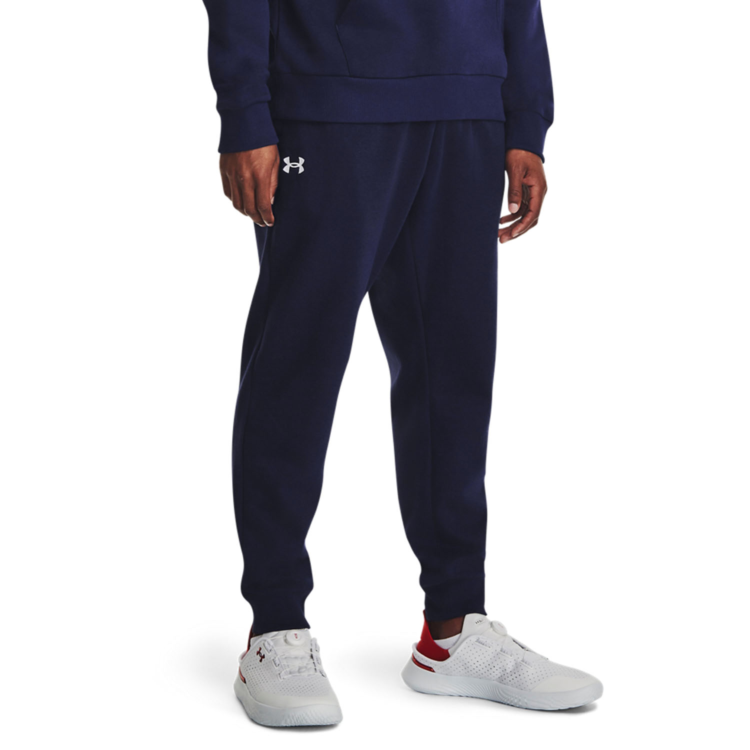 Under Armour Rival Fleece Pantaloni - Midnight Navy/Mod Gray