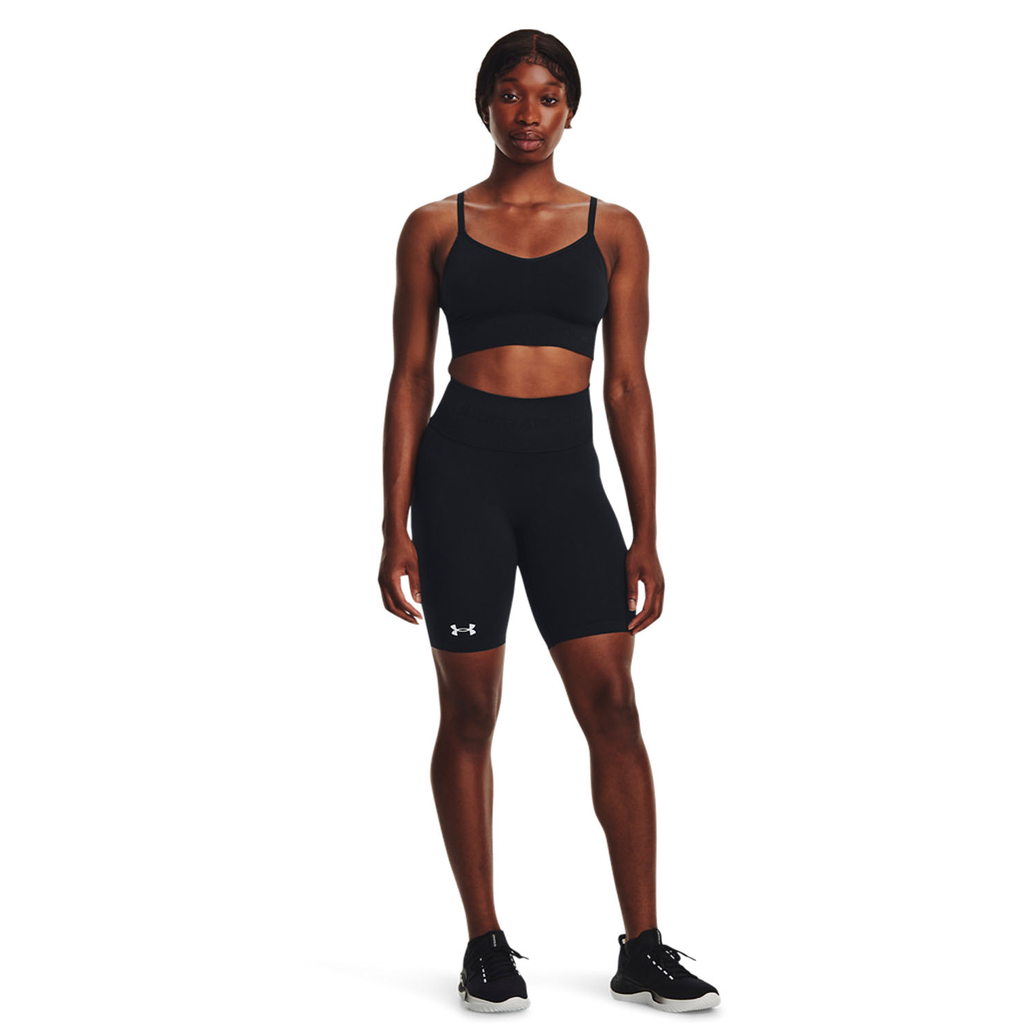 Under Armour Seamless 7in Shorts - Black