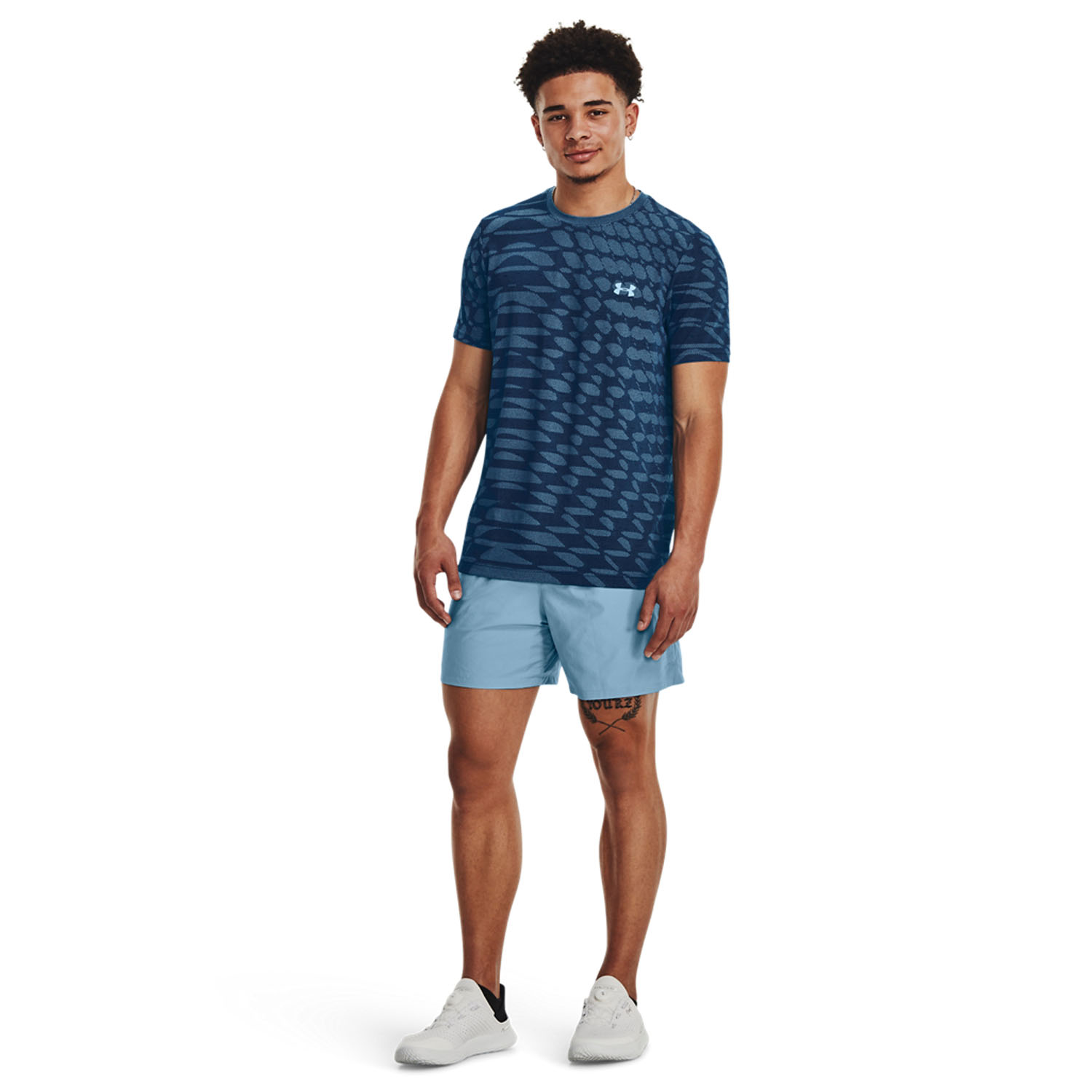 Under Armour Seamless Novelty T-Shirt - Varsity Blue