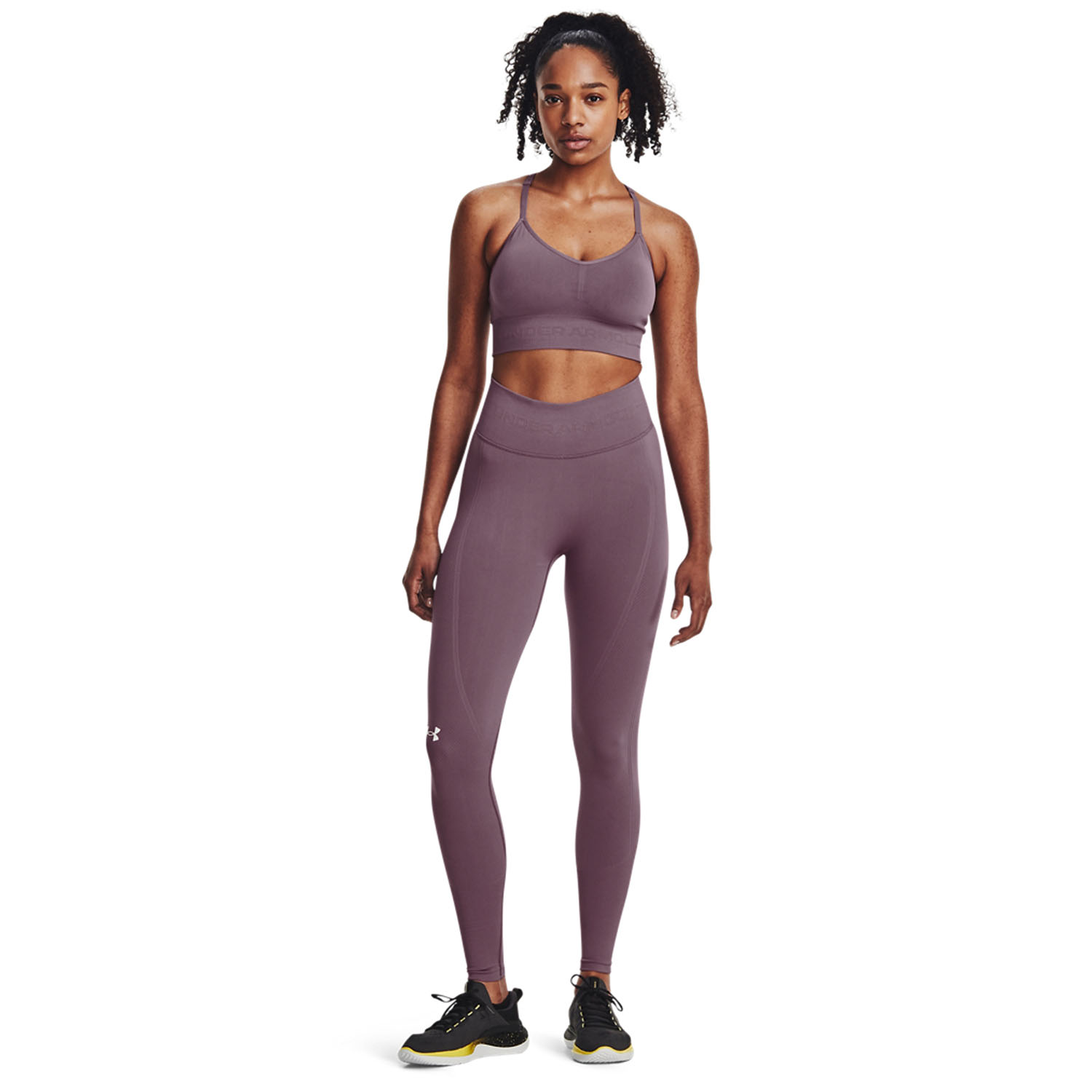 Under Armour Seamless Tights - Misty Purple