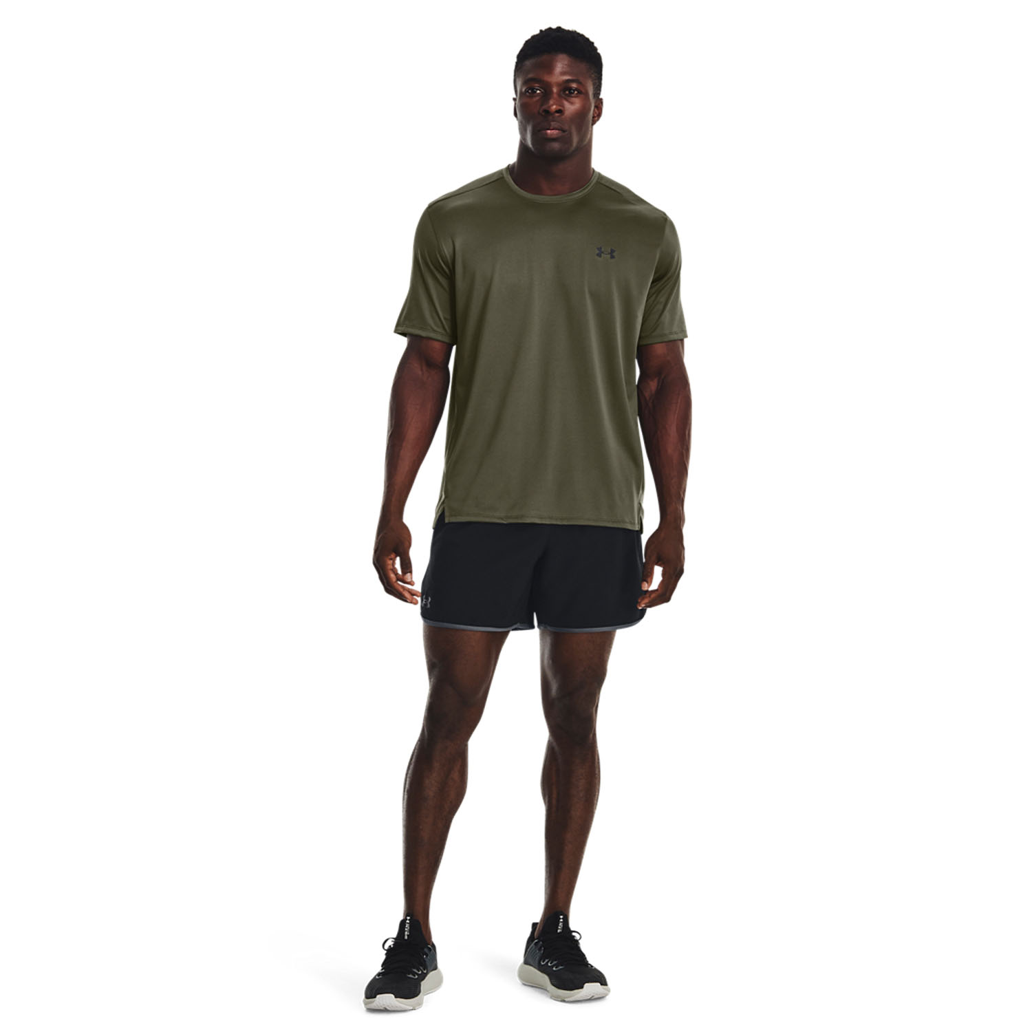 Under Armour Tech Vent Camiseta - Marine Od Green/Black