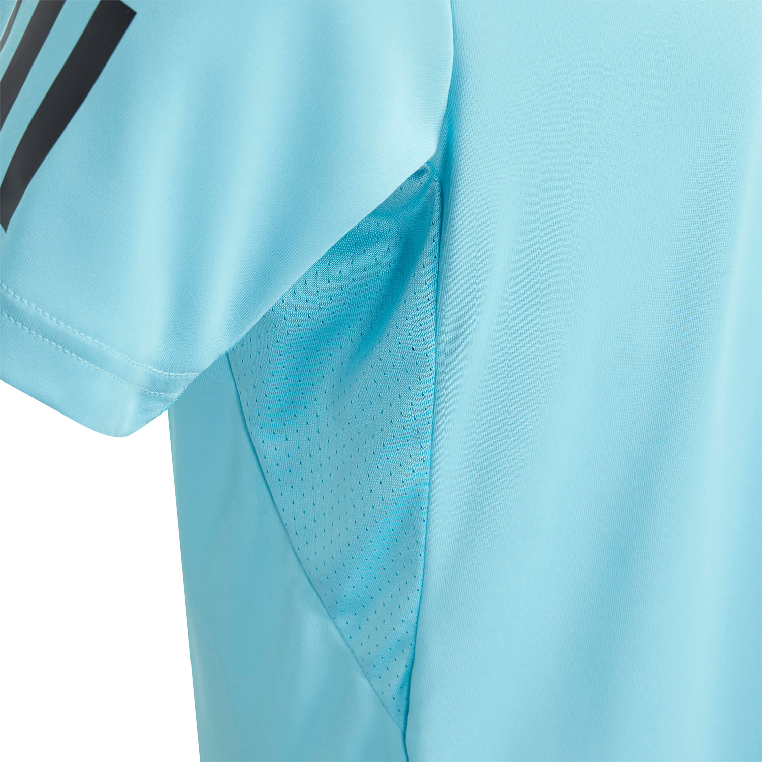 adidas Club 3 Stripes Camiseta Niño - Light Aqua