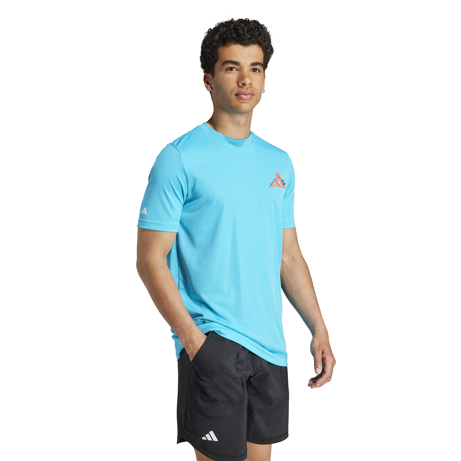 adidas Performance T-Shirt - Lucid Cyan