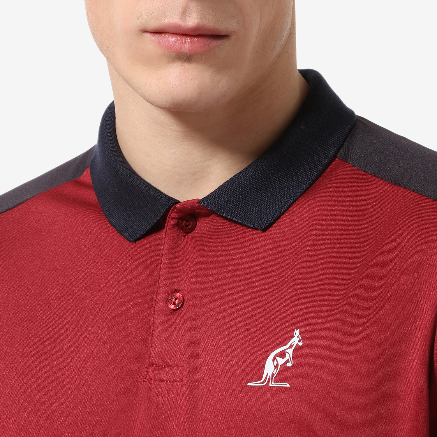 Australian Ace Energy Polo - Bordeaux