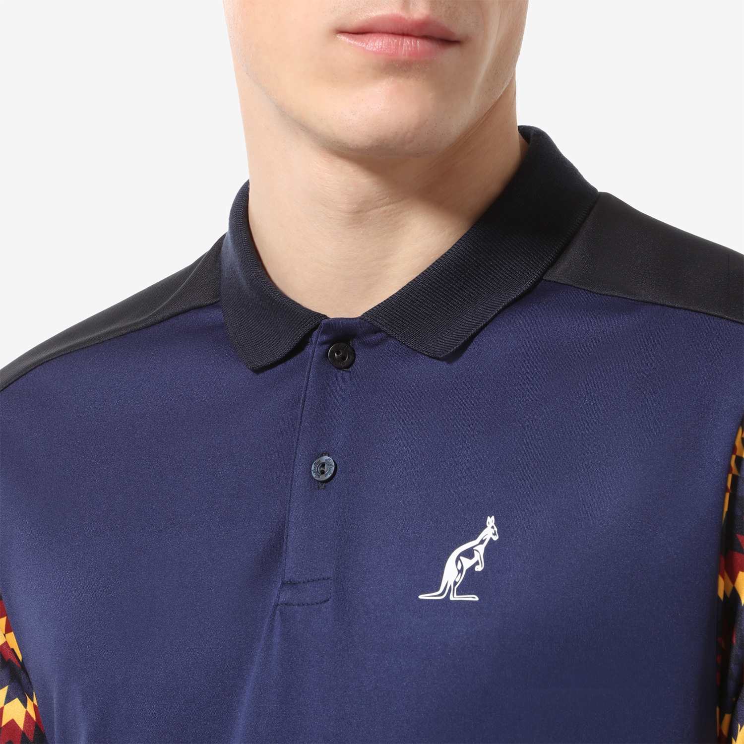 Australian Ethno Ace Polo - Blu Cosmo