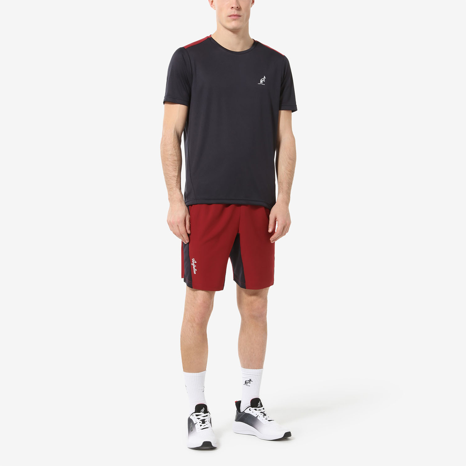 Australian Slam Energy 9in Shorts - Bordeaux