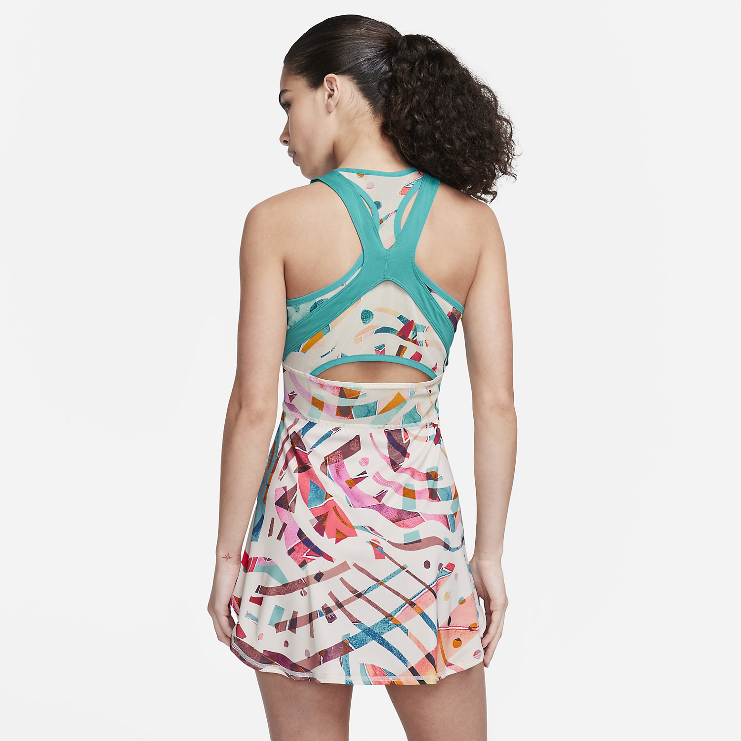 Nike Court Dri-FIT Slam Women's Tennis Dress - Coconut Milk