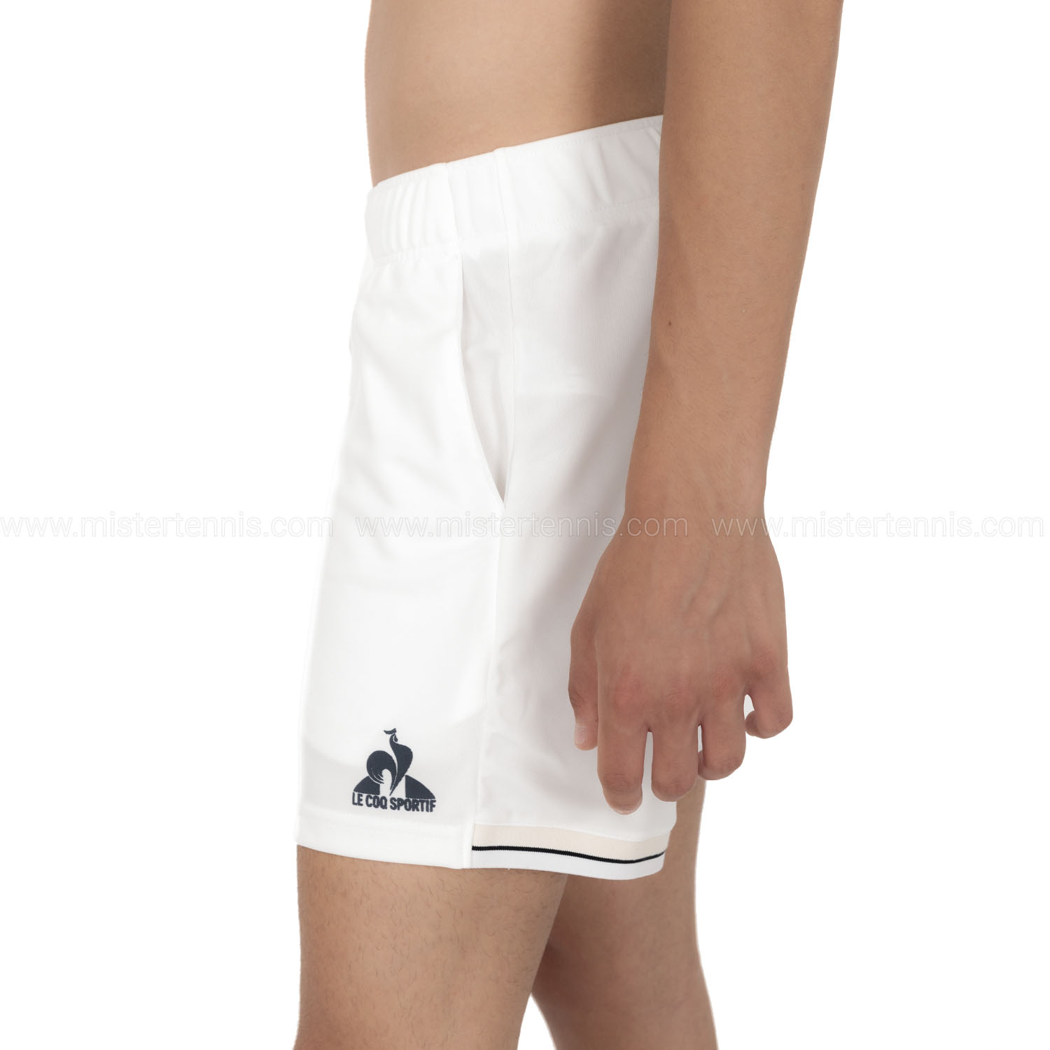 Le Coq Sportif Pro Tournament 7in Shorts - New Optical White