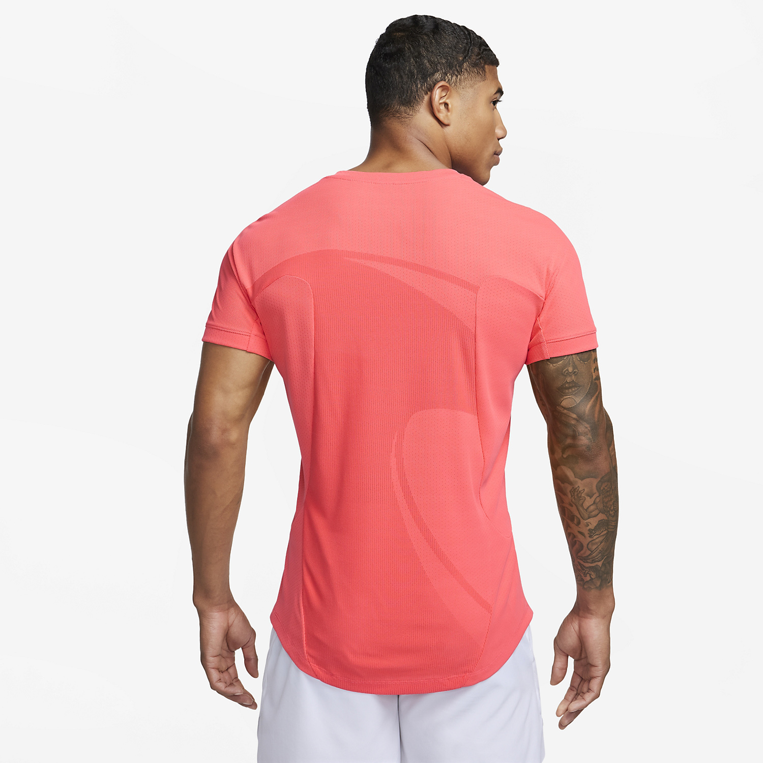 Nike Rafa Dri-FIT ADV Men's Tennis T-Shirt - Ember Glow/White