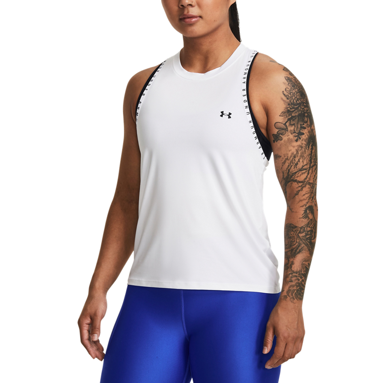 Under Armour Knockout Novelty Top - White/Reflective
