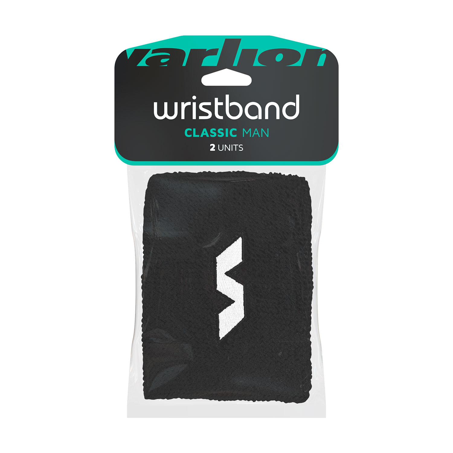 Varlion Classic Small Wristbands - Black/White