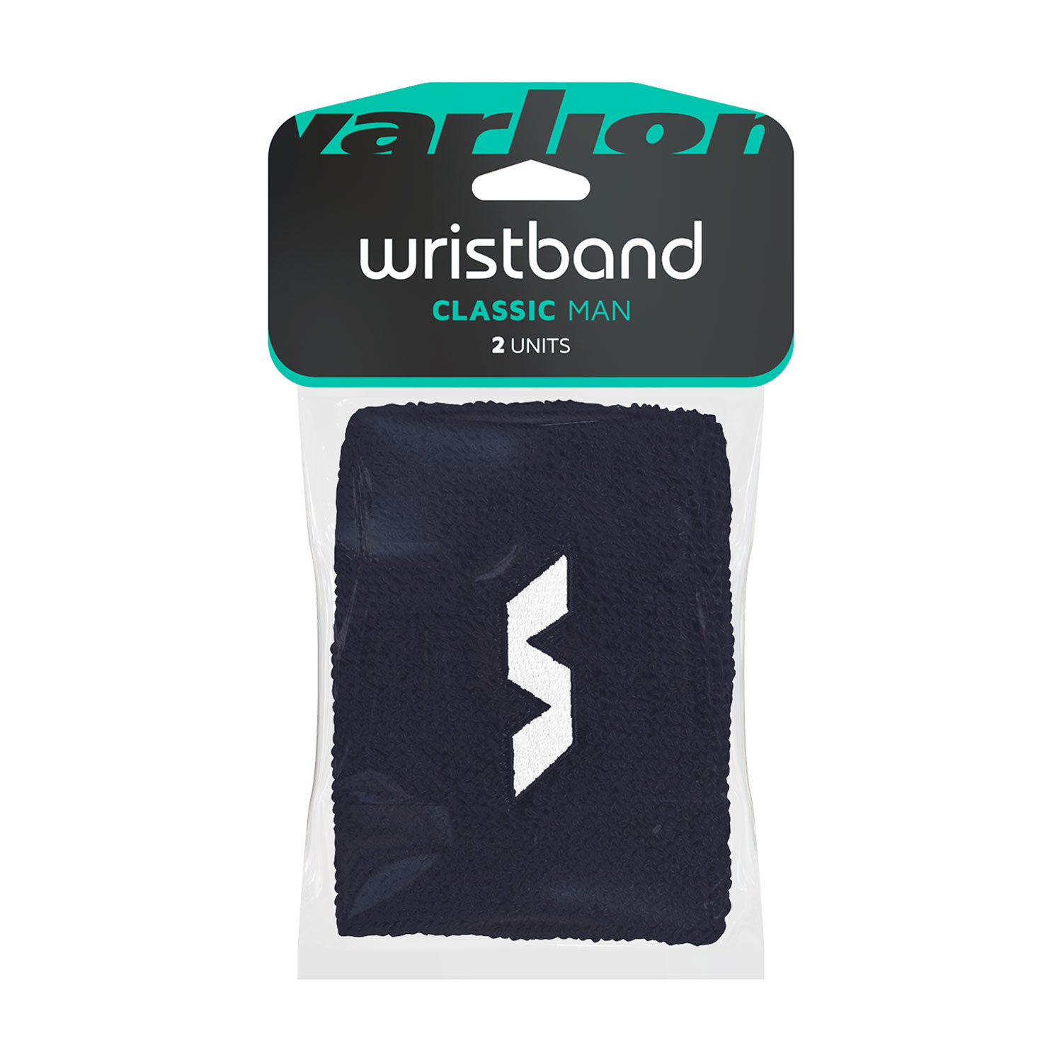 Varlion Classic Small Wristbands - Navy/White
