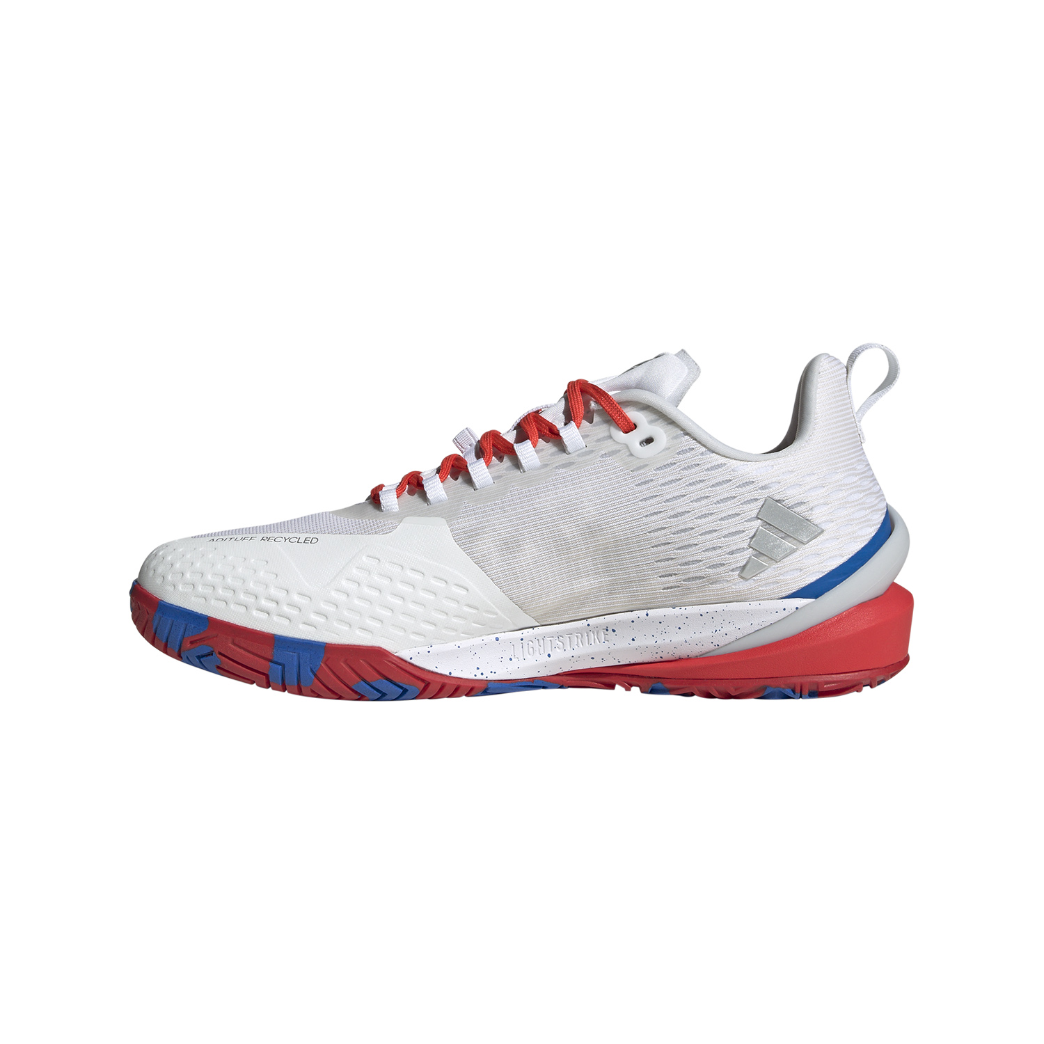 adidas adizero Cybersonic - FTWR White/Silver Met./Bright Red