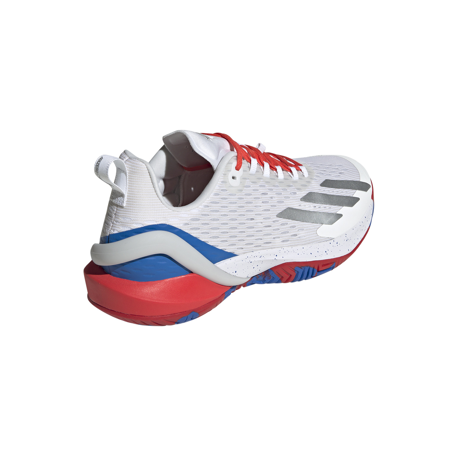 adidas adizero Cybersonic - FTWR White/Silver Met./Bright Red