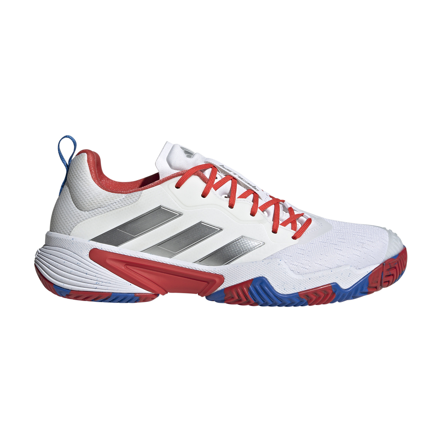 adidas Barricade Scarpe da Tennis Uomo FTWR White Silver Met