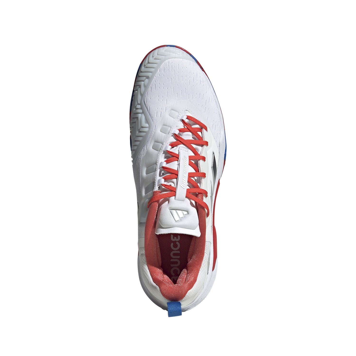 adidas Barricade Men's Tennis Shoes - FTWR White/Silver Met.