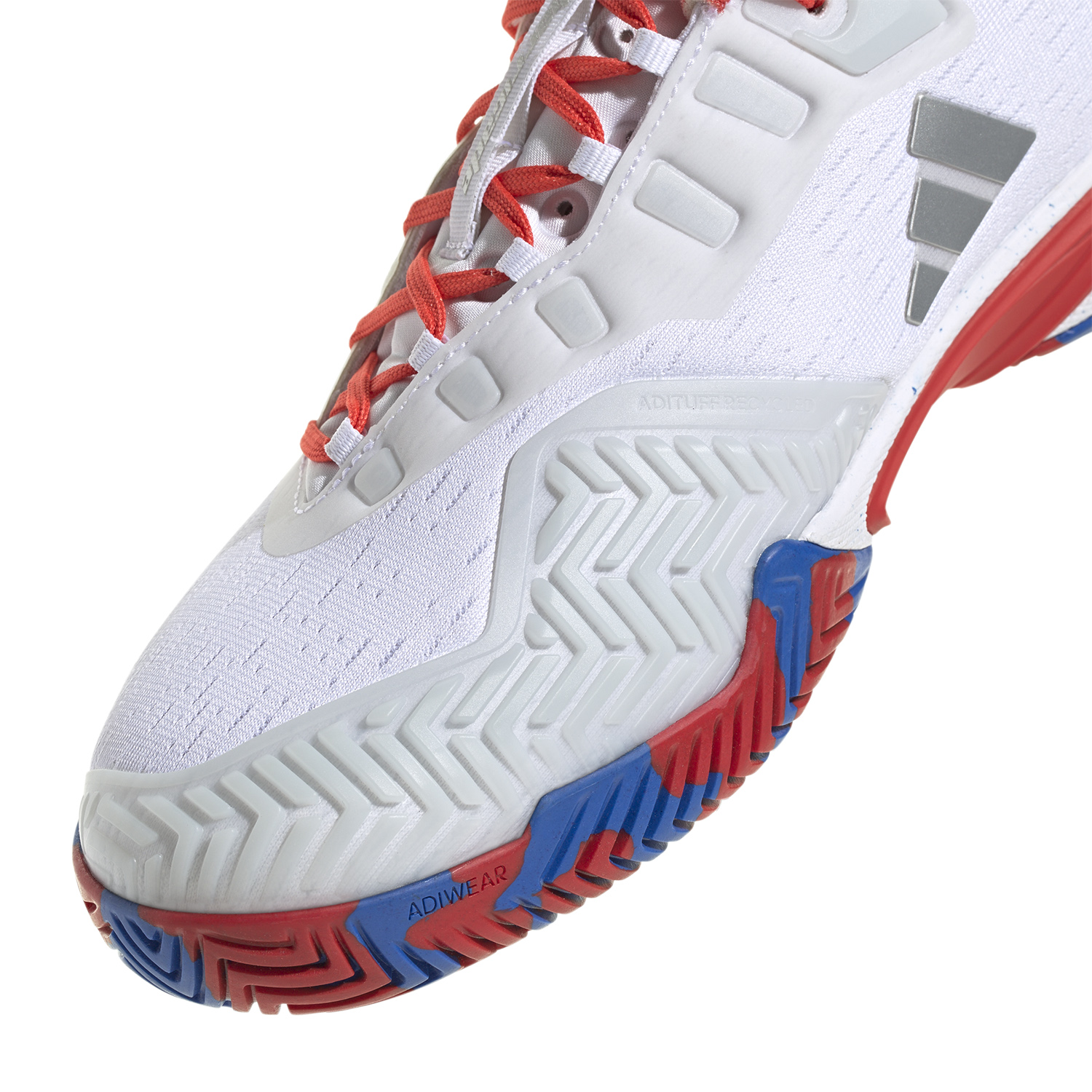 adidas Barricade Men's Tennis Shoes FTWR White/Silver
