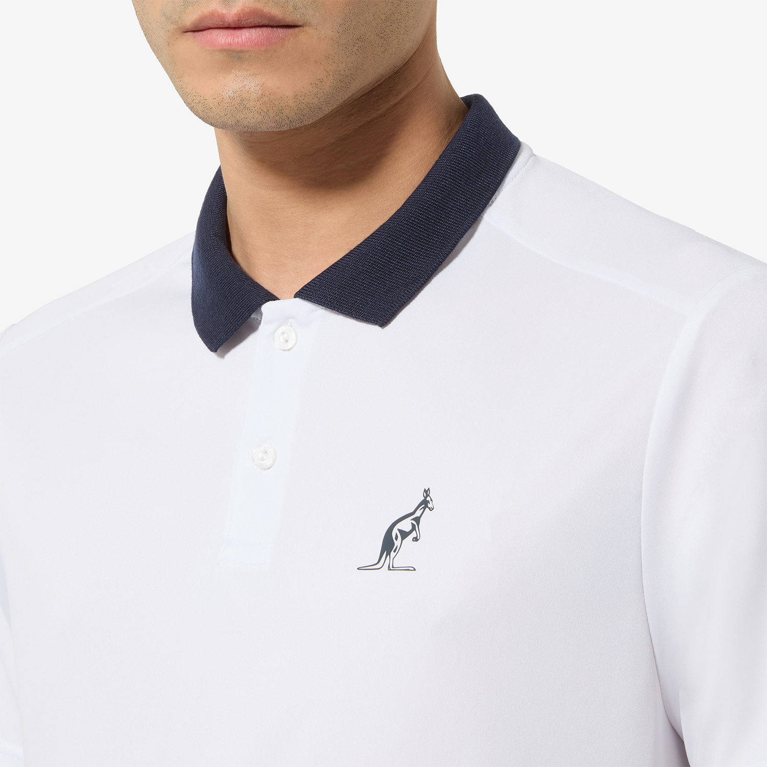 Australian Ace Energy Polo - Bianco