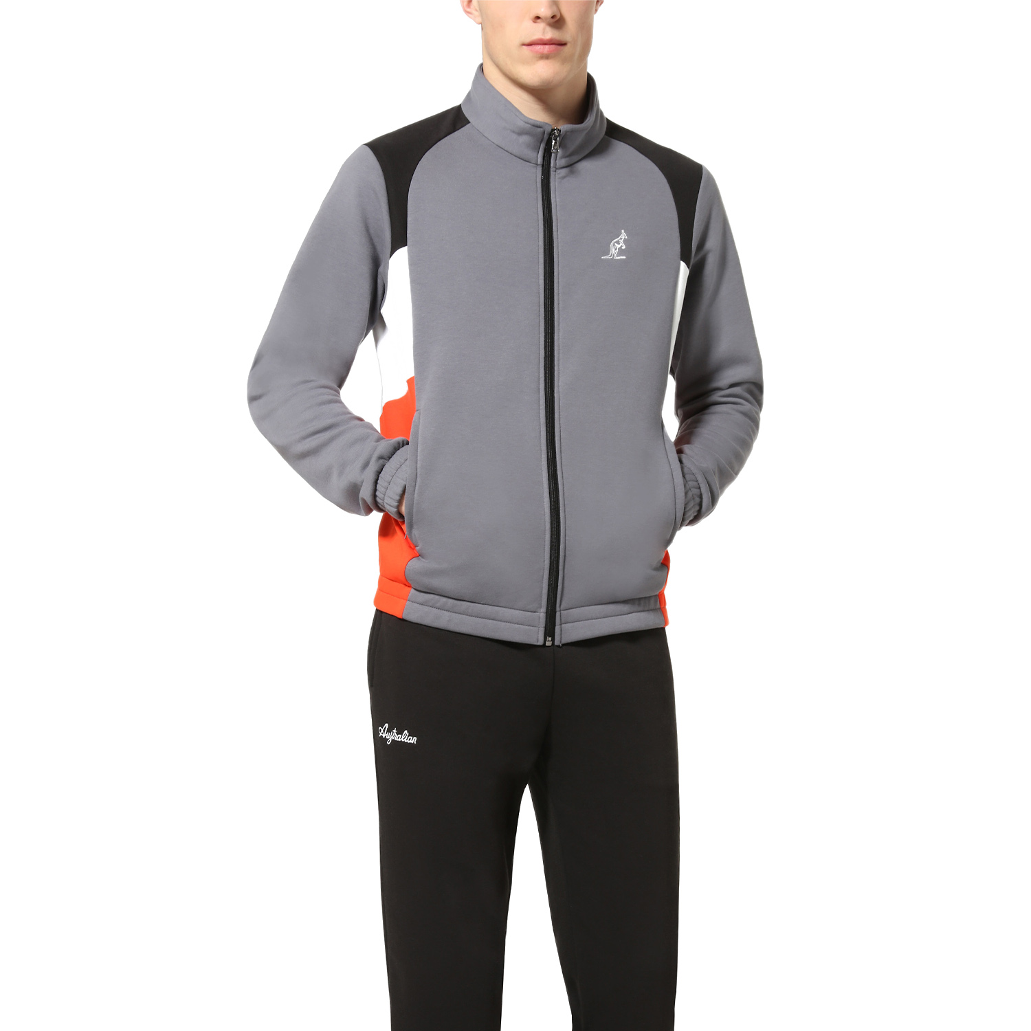 Australian Shadow Tuta da Tennis Uomo Grigio Acciaio