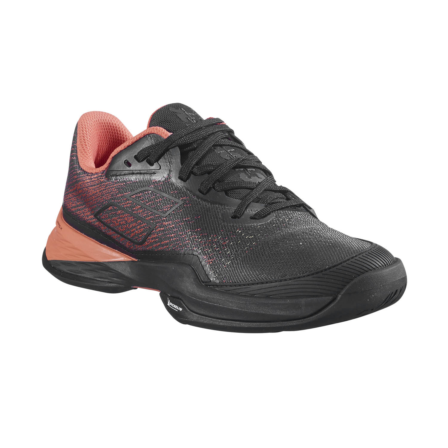 Babolat Jet Mach 3 All Court - Black/Living Coral